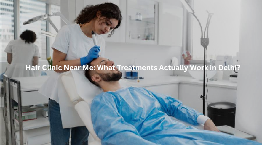 Hair Clinic Near Me: What Treatments Actually Work in Delhi?