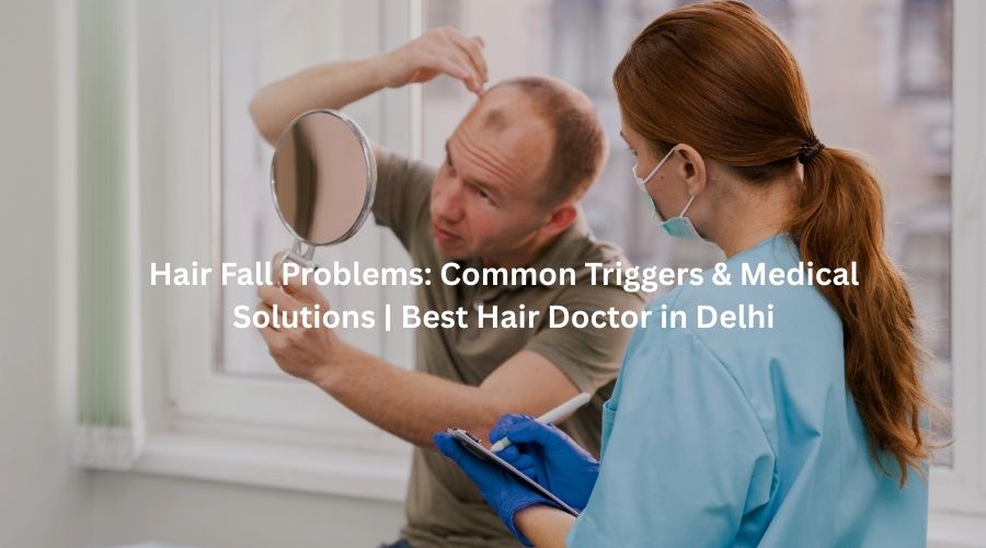 Hair Fall Problems: Common Triggers & Medical Solutions | Best Hair Doctor in Delhi
