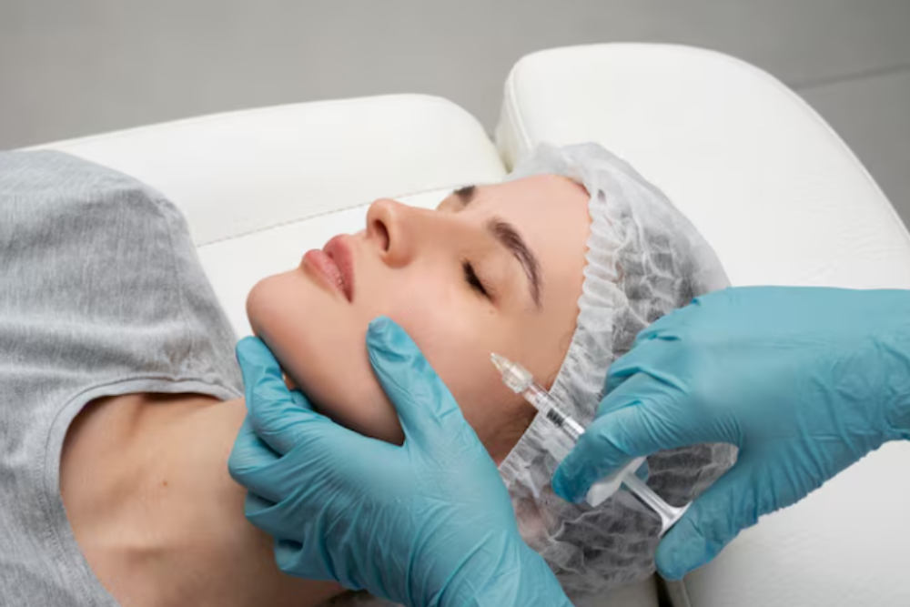 Therapeutic Botox treatment for medical conditions like migraines and excessive sweating