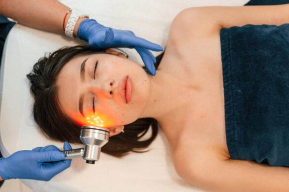 Fire and Ice facial treatment for skin resurfacing and instant glow