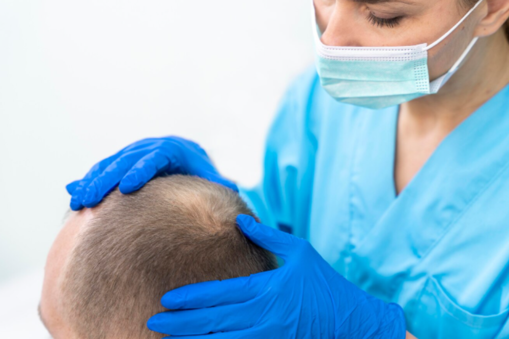 Treatment for excessive hair thinning and scalp care