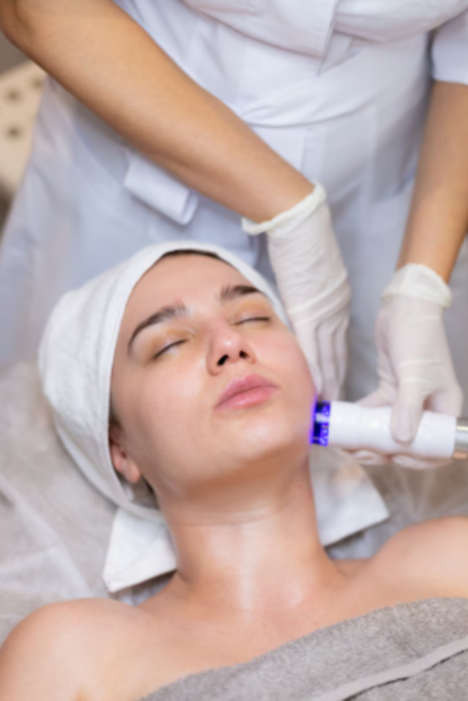 Hydrafacial treatment for deep cleansing and glowing skin